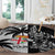 Custom Fiji New Zealand Round Carpet Maori mix Tapa Pattern Version