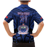 Custom Manu Samoa Sevens Rugby Family Matching Mermaid Dress and Hawaiian Shirt Samoan Tribal Tattoo LT9 - Polynesian Pride
