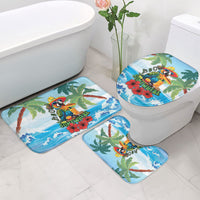 Funny Parrot Margarita Five O'clock Somewhere Bathroom Set