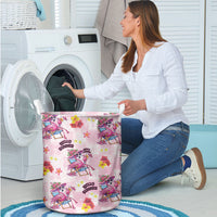 Hawaii Flamingo Hello Summer Laundry Basket Hawaiian Quilt Pattern