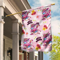 Hawaii Flamingo Hello Summer Garden Flag Hawaiian Quilt Pattern
