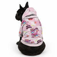 Hawaii Flamingo Hello Summer Pet Hoodie Hawaiian Quilt Pattern LT9 - Polynesian Pride