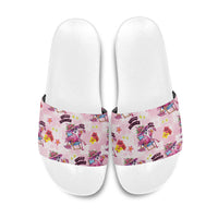 Hawaii Flamingo Hello Summer Slide Sandals Hawaiian Quilt Pattern