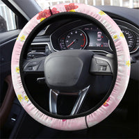 Hawaii Flamingo Hello Summer Steering Wheel Cover Hawaiian Quilt Pattern
