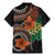 Vintage Hibiscus Pacific Floral Family Matching Mermaid Dress and Hawaiian Shirt