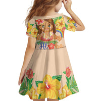 Kawaii Hula Girls Family Matching Puletasi and Hawaiian Shirt Aloha Hibiscus Flowers LT9 - Polynesian Pride