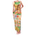Kawaii Hula Girls Family Matching Tank Maxi Dress and Hawaiian Shirt Aloha Hibiscus Flowers
