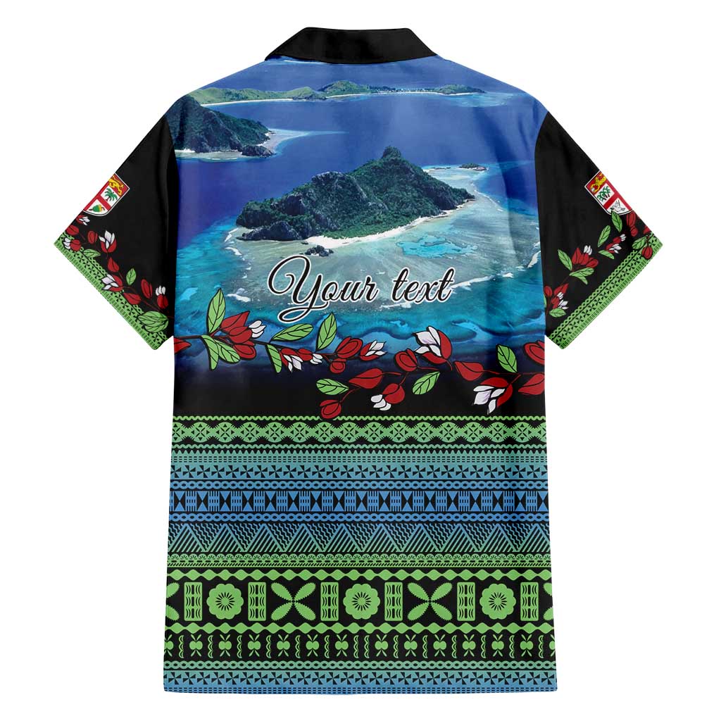 Personalised Fiji Viti Levu Family Matching Tank Maxi Dress and Hawaiian Shirt Tagimoucia and Tapa Tribal Pattern LT9 - Polynesian Pride