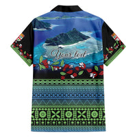Personalised Fiji Viti Levu Family Matching Tank Maxi Dress and Hawaiian Shirt Tagimoucia and Tapa Tribal Pattern LT9 - Polynesian Pride