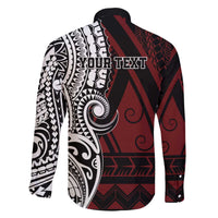 Personalised Tonga Constitution Day 1875 Family Matching Off Shoulder Short Dress and Hawaiian Shirt Polynesian Tribal Tattoo LT9 - Polynesian Pride