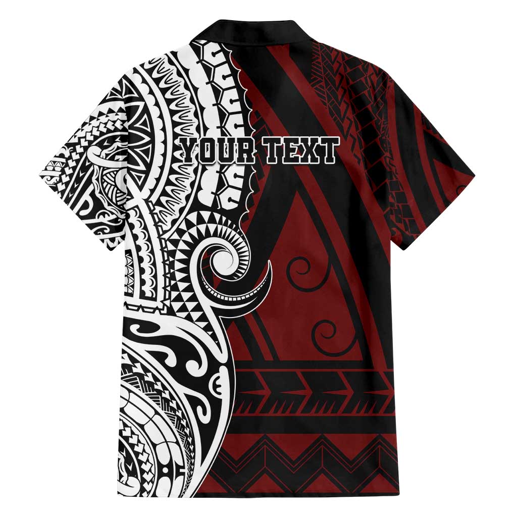 Personalised Tonga Constitution Day 1875 Family Matching Tank Maxi Dress and Hawaiian Shirt Polynesian Tribal Tattoo LT9 - Polynesian Pride