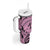 Pink Pacific Flowers Tribal Polynesian Spirit Tumbler With Handle
