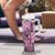 Pink Pacific Flowers Tribal Polynesian Spirit Tumbler With Handle