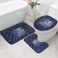 Toa Samoa 40th Anniversary Bathroom Set Royal Blue Tribal LT9 - Polynesian Pride