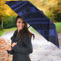 Toa Samoa 40th Anniversary Umbrella Royal Blue Tribal LT9 - Polynesian Pride
