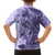 Polynesia Family Matching Off Shoulder Maxi Dress and Hawaiian Shirt Hibiscus and Hawaiian Tribal Tattoo Retro Style Violet Color LT9 - Polynesian Pride