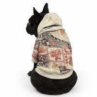 Hawaii Pet Hoodie Aloha Tribal Pattern Beige Version LT9 - Polynesian Pride