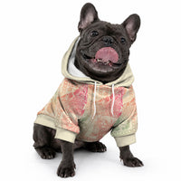 Hawaii Pet Hoodie Aloha Tribal Pattern Sweat Pink Ombre LT9 - Polynesian Pride