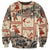 Aloha Hawaii Christmas Sweatshirt Mele Kalikimaka Tapa Tribal Retro Style LT9 Unisex Beige - Polynesian Pride