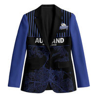 Custom Oceania Football NZ Auckland Blazer Minimal City Map Style