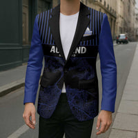 Custom Oceania Football NZ Auckland Blazer Minimal City Map Style