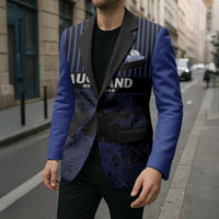 Custom Oceania Football NZ Auckland Blazer Minimal City Map Style