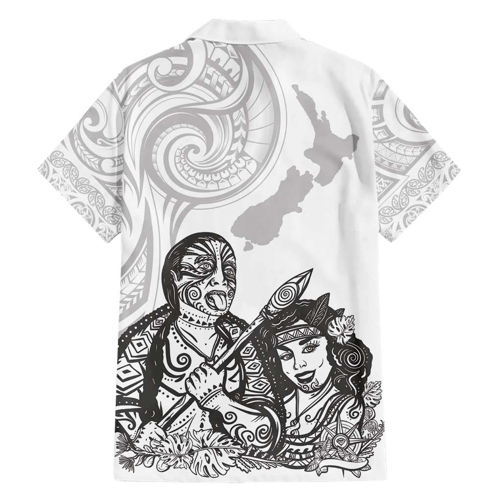 Aroha Maori Language Family Matching Short Sleeve Bodycon Dress and Hawaiian Shirt Te Reo Maori Inspired Art LT9 - Polynesian Pride