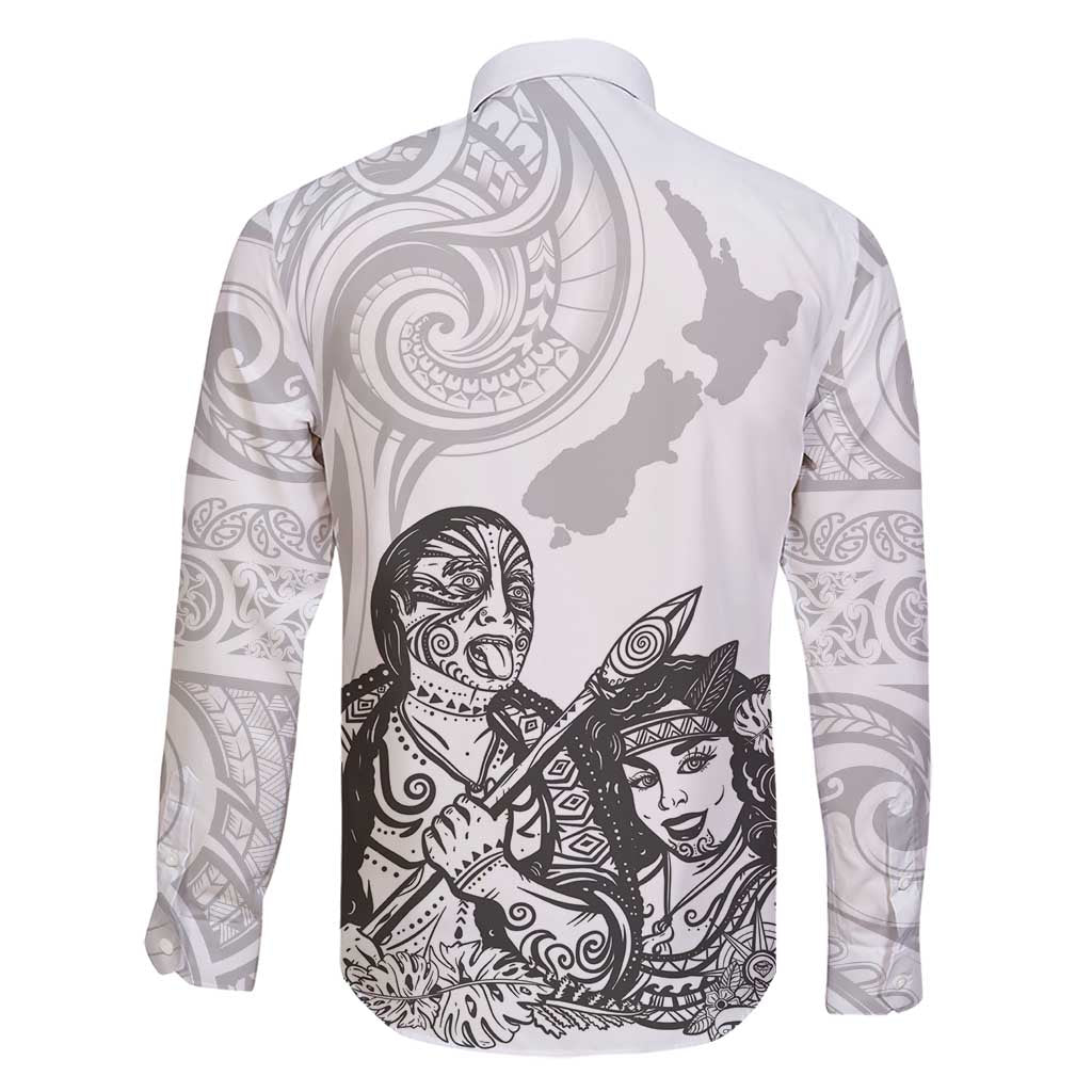 Aroha Maori Language Family Matching Short Sleeve Bodycon Dress and Hawaiian Shirt Te Reo Maori Inspired Art LT9 - Polynesian Pride