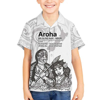 Aroha Maori Language Hawaiian Shirt Te Reo Maori Inspired Art