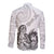 Aroha Maori Language Long Sleeve Button Shirt Te Reo Maori Inspired Art