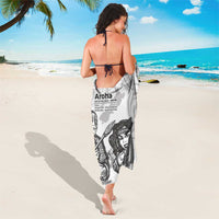 Aroha Maori Language Sarong Te Reo Maori Inspired Art
