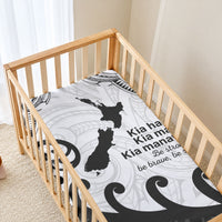 Kia Haka Maori language Baby Bed Cover Te Reo Maori Inspired Art LT9 - Polynesian Pride