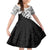 Kia Haka Maori language Family Matching Off The Shoulder Long Sleeve Dress and Hawaiian Shirt Te Reo Maori Inspired Art