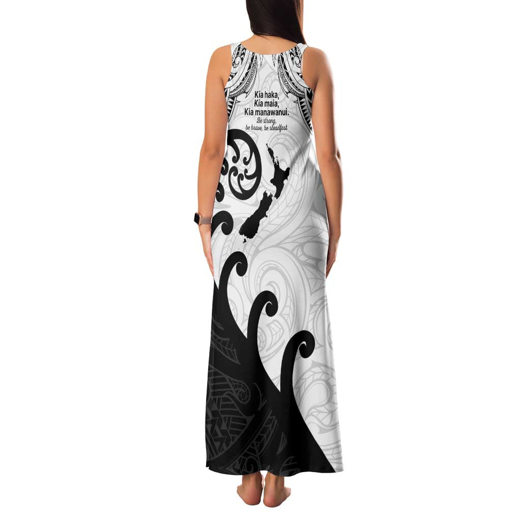 Kia Haka Maori language Family Matching Tank Maxi Dress and Hawaiian Shirt Te Reo Maori Inspired Art LT9 - Polynesian Pride