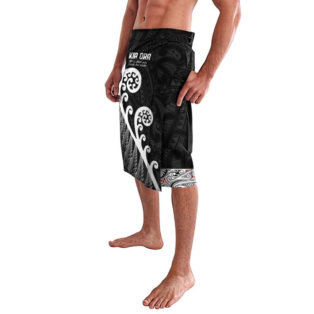 Kia Ora Maori Language Lavalava Te Reo Maori Koru Fern Art LT9 - Polynesian Pride