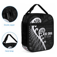 Kia Ora Maori Language Lunch Bag Te Reo Maori Koru Fern Art LT9 - Polynesian Pride