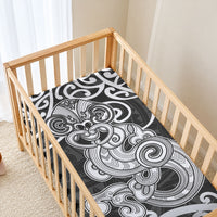 Te Reo Maori Tiki Inspired Art Baby Bed Cover LT9 - Polynesian Pride