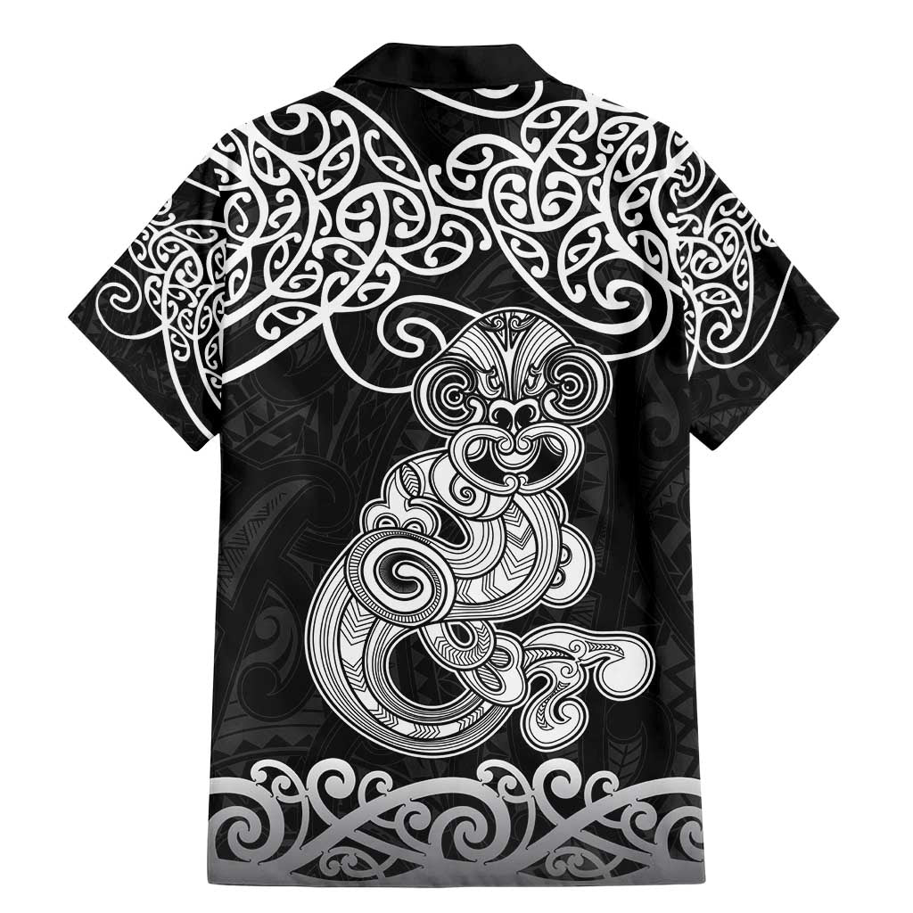 Te Reo Maori Tiki Inspired Art Family Matching Mermaid Dress and Hawaiian Shirt LT9 - Polynesian Pride