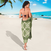 Hawaiian Quilt Pattern Sarong Lime Hawaii Culture Tropical - Polynesian Pride