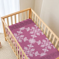 Hawaiian Quilt Pattern Baby Bed Cover Pink Hawaii Culture Tropical LT9 - Polynesian Pride