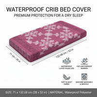 Hawaiian Quilt Pattern Baby Bed Cover Pink Hawaii Culture Tropical LT9 - Polynesian Pride