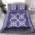 Hawaiian Quilt Pattern Bedding Set Purple Hawaii Culture Tropical - Polynesian Pride