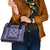 Hawaiian Quilt Pattern Shoulder Handbag Purple Hawaii Culture Tropical - Polynesian Pride