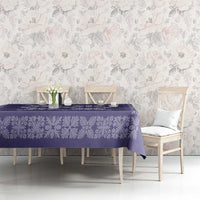 Hawaiian Quilt Pattern Tablecloth Purple Hawaii Culture Tropical - Polynesian Pride