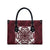 Palm Leaf Quilt Pattern Leather Bag Hawaii Culture Floral - Polynesian Pride