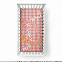 Pink Tropical Floral Palaka Baby Bed Cover Hawaiian Quilt Pattern LT9 28 × 52 in Pink - Polynesian Pride