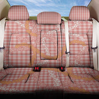 Pink Tropical Floral Palaka Back Car Seat Cover Hawaiian Quilt Pattern LT9 One Size Pink - Polynesian Pride