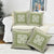 Green Ulu Palaka Quilt Pattern Pillow Cover Hawaii Culture Breadfruit - Polynesian Pride