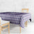 Purple Ulu Palaka Quilt Pattern Tablecloth Hawaii Culture Breadfruit - Polynesian Pride