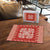 Red Ulu Palaka Quilt Pattern Puzzle Hawaii Culture Breadfruit - Polynesian Pride